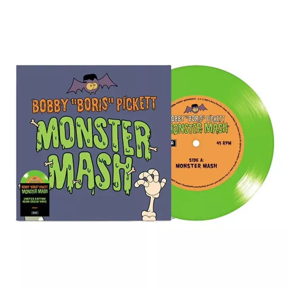 Bobby "Boris" Pickett Monster Mash 7" Vinyl ~ Ltd Ed Colored Vinyl ~ New/Sealed!